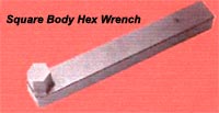 square body hex wrench