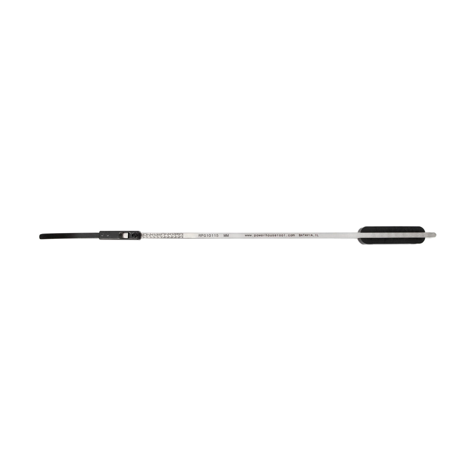 Radius Packing Gauge - Nickel Plated (Metric Sizes)